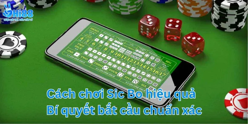 Cách chơi Sic Bo hiệu quả - Bí quyết bắt cầu chuẩn xác
