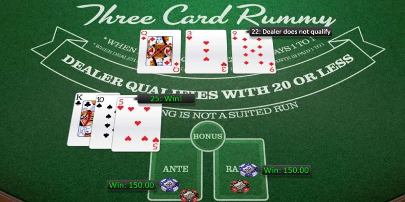 Three Card Rummy tại Hi88 - Hướng dẫn chơi cơ bản cho tân thủ 2 Tổng quan về Three Card Rummy tại Hi88