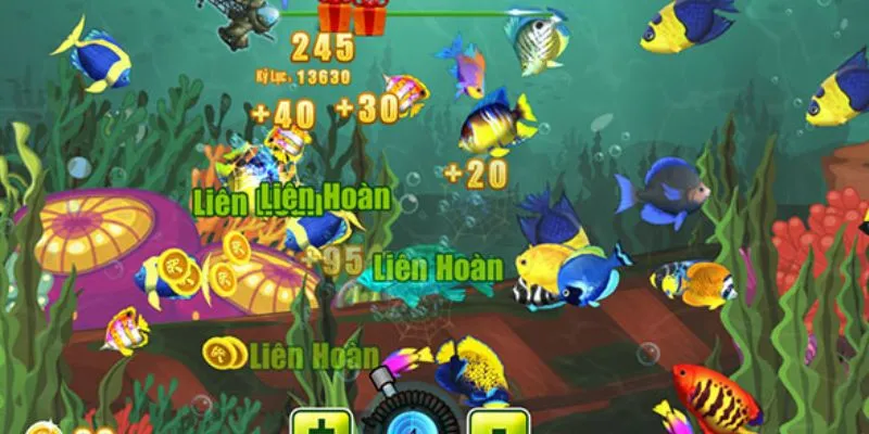 Các loại vũ khí có sức mạnh trong bắn cá 3d 