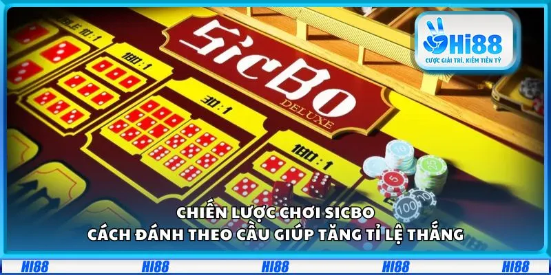 Chiến lược chơi Sicbo: Cách đánh theo cầu giúp tăng tỉ lệ thắng 5 Chiến lược chơi Sicbo: Cách đánh theo cầu giúp tăng tỉ lệ thắng