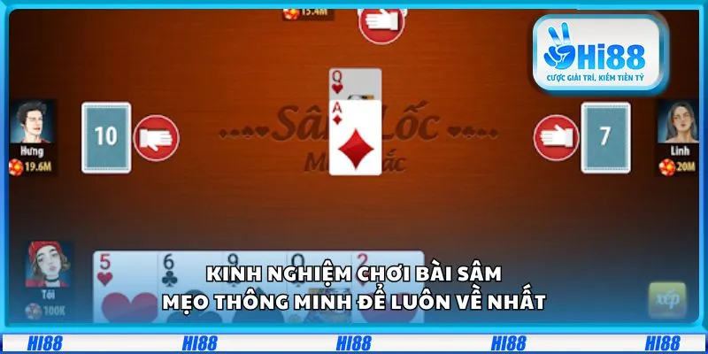 Kinh nghiệm chơi Bài Sâm: Mẹo thông minh để luôn về nhất 4 Kinh nghiệm chơi Bài Sâm: Mẹo thông minh để luôn về nhất