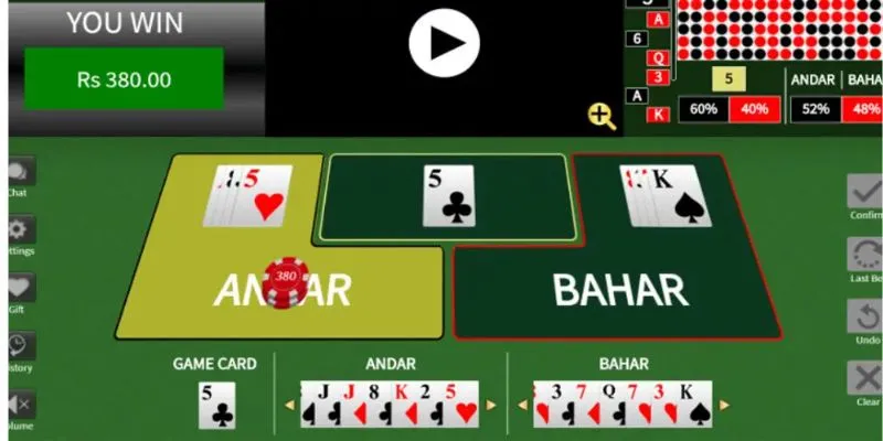 Hướng dẫn về cách cược andar bahar 