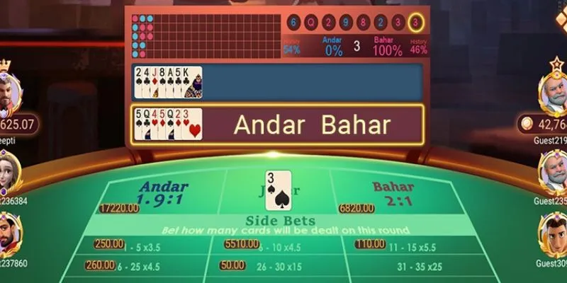 Các bí kíp chơi andar bahar tăng cơ hội thắng 