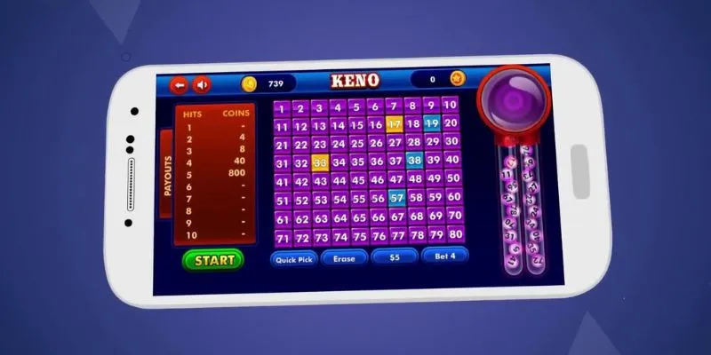 Những loại bài keno hấp dẫn 